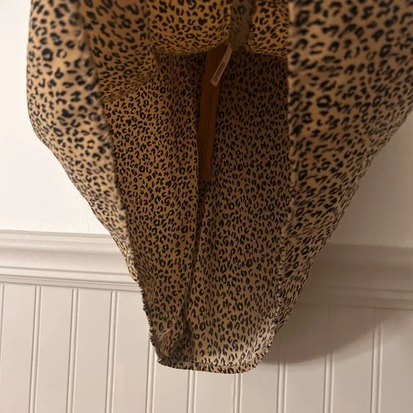 BP Cute Animal Leopard Print Mini Skirt Size XS - Picture 3 of 7